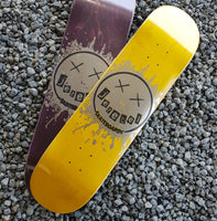 'SMILE' Jezezbel, Skateboard Deck, Canadian Maple