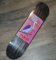 'THE VULTURE' Jezezbel, Skateboard Deck, Canadian Maple, Skateboard, Skate, Skateboarding, Australian Skateboard Deck, Gold Coast Skateboard Deck, USA Made