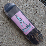 JEZEBEL 'RAGDOLL POOL SHAPE' USA MADE SKATEBOARD DECK