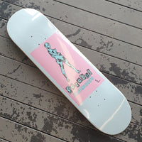 JEZEBEL 'BLUE RAGDOLL' Limited Edition USA MADE SKATEBOARD DECK