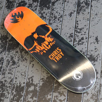 BLACK LABEL Chris Troy Skull SkateboardDeck