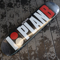 PLAN B 'Classic Black' Skateboard Deck