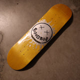 JEZEBEL SKATEBOARDS 'SMILEY' USA MADE SKATEBOARD DECK