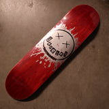 JEZEBEL SKATEBOARDS 'SMILEY' USA MADE SKATEBOARD DECK