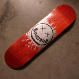 JEZEBEL SKATEBOARDS 'SMILEY' USA MADE SKATEBOARD DECK