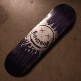 JEZEBEL SKATEBOARDS 'SMILEY' USA MADE SKATEBOARD DECK