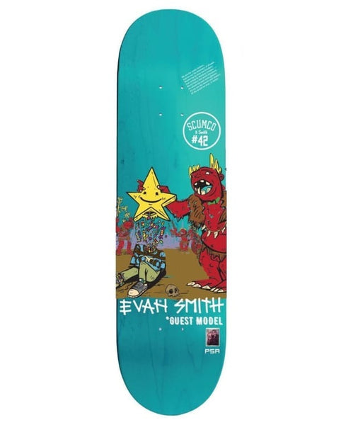 Scumco Deck 8.5 Pagan Pinata Party Evan Smith SKATEBOARD DECK